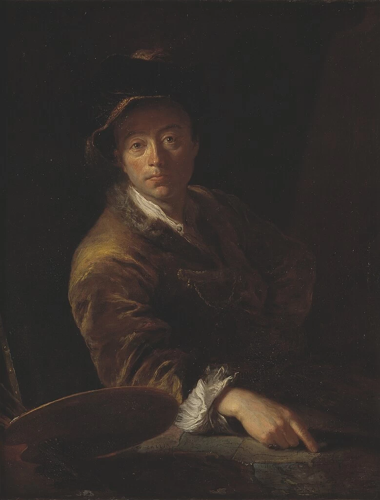 Ritratto di un pittore nelle sembianze di C L Agricola - Statens Museum for Kunst